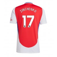 Dres Arsenal Oleksandr Zinchenko #17 Domáci 2024-25 Krátky Rukáv